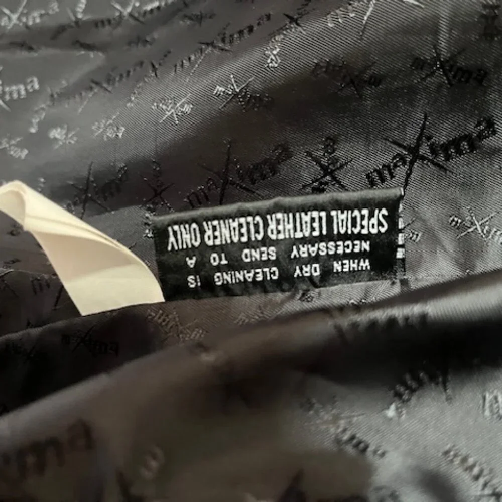 Wilsons Leather Maxima Black Womens Blazer Jacket - Picture 5 of 10